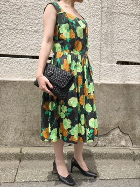 「50's」｜古着屋RAINBOWさん（レディース・155cm）の夏コーディネート