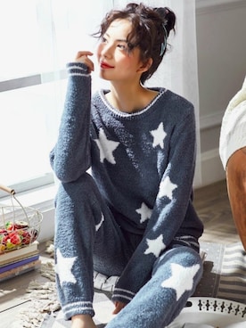 「パジャマ」｜「アイテム（その他）」を使った、OSYAREVOさん（レディース・167cm）の秋コーディネート