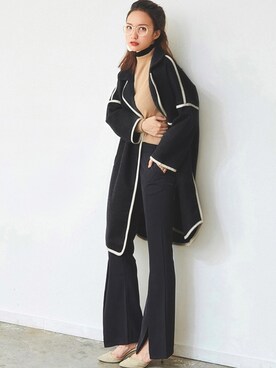 「OSYAREVO」｜「アイテム（ジャケット/アウター）」を使った、OSYAREVOさん（レディース・168cm）の秋コーディネート
