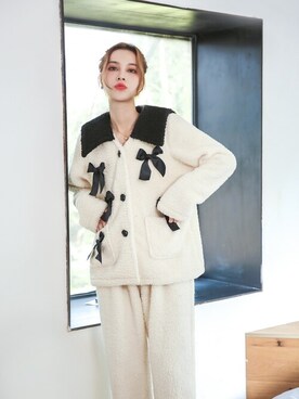 【公式】OSYAREVOさん（レディース）の冬コーディネート