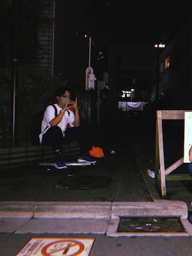 ©︎HIKIさん（メンズ・170cm）の夏コーディネート