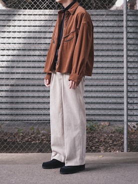 平(taira)さん（メンズ・167cm）の秋コーディネート