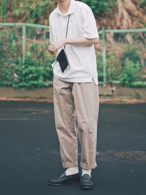 平 Taira ユニクロのポロシャツを使ったコーディネート Wear