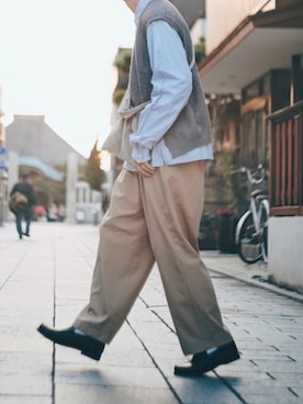 平(taira)さん（メンズ・167cm）の秋コーディネート