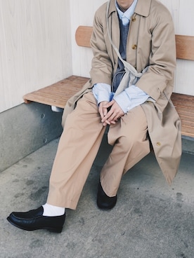 平(taira)さん（メンズ・167cm）の秋コーディネート