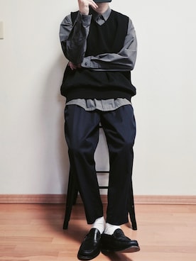 「THE HINOKI（ザ ヒノキ）のアイテム」を使った、平(taira)さん（メンズ・167cm）の春コーディネート