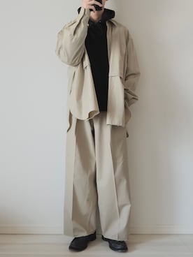 「order（オーダー）のアイテム（トップス）」を使った、平(taira)さん（メンズ・167cm）の秋コーディネート