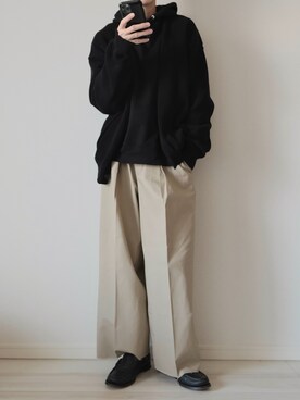 「order（オーダー）のアイテム（トップス）」を使った、平(taira)さん（メンズ・167cm）の秋コーディネート