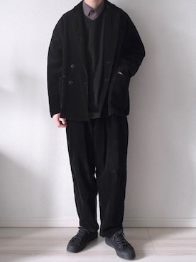 「THE HINOKI（ザ ヒノキ）のアイテム」を使った、平(taira)さん（メンズ・167cm）の冬コーディネート