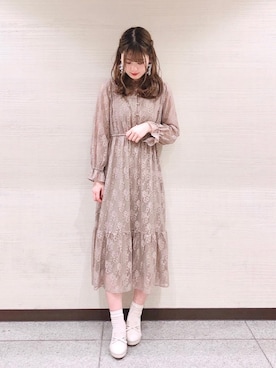 「大人気商品」｜マジェスティックレゴン横浜ジョイナス店スタッフさん（レディース・160cm）の春コーディネート