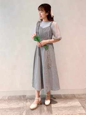 マジェスティックレゴン横浜ジョイナス店スタッフさん(レディース・157cm)の春コーディネート