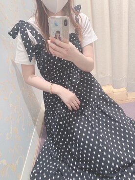 マジェスティックレゴン横浜ジョイナス店スタッフさん（レディース・157cm）の夏コーディネート