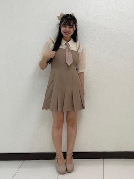 マジェスティックレゴン横浜ジョイナス店スタッフさん（レディース・159cm）の夏コーディネート