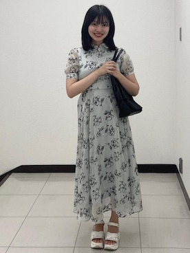 マジェスティックレゴン横浜ジョイナス店スタッフさん（レディース・159cm）の夏コーディネート