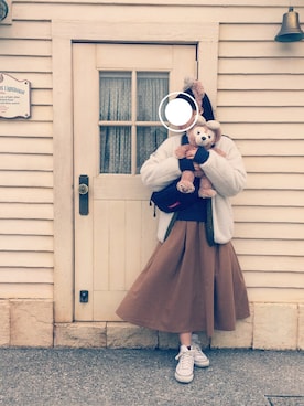 Харука🇷🇺さん（レディース・160cm）の冬コーディネート