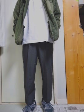 「ENGINEERED GARMENTS」｜「アイテム（その他アウター）」を使った、うにさん（メンズ・172cm）の春コーディネート