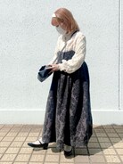 Lyta（リタ）の「ジャガード ボリュームキャミワンピース（ワンピース