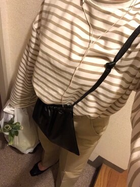 「近所」｜まーむちゃんさん（レディース・155cm）の春コーディネート