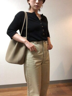 「RIBOU（リボウ）のアイテム」を使った、まーむちゃんさん（レディース・155cm）の夏コーディネート