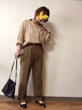 「ivory court（アイボリーコート）のアイテム」を使った、まーむちゃんさん（レディース・155cm）の夏コーディネート