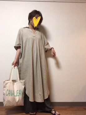 「RIBOU（リボウ）のアイテム」を使った、まーむちゃんさん（レディース・155cm）の春コーディネート