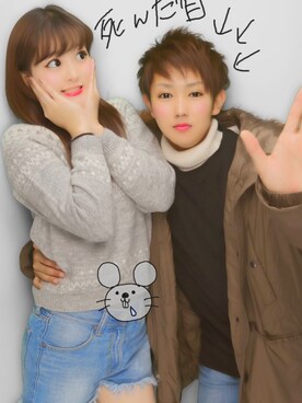 「Right-on（ライトオン）のアイテム（ナイロンジャケット）」を使った、🐼さん（レディース・165cm）の冬コーディネート