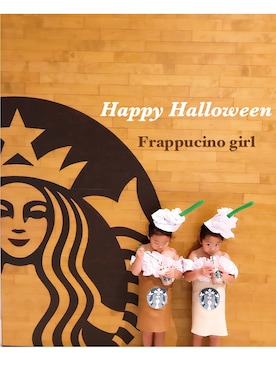 「Handmade（ハンドメイド）のアイテム（その他、その他）」を使った、himawari⑅︎◡̈︎*sanさん（キッズ・110cm）の秋コーディネート