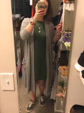 「Gola（ゴーラ）のアイテム」を使った、Livさん（レディース・163cm）の春コーディネート