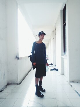 「hat」｜「アイテム（その他）」を使った、khangさん（メンズ・170cm）の春コーディネート