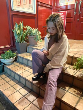 chisaさん(レディース・147cm)の秋コーディネート