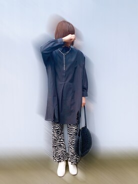 Coca コカのシャツワンピースコーディネート Zozotown