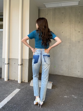 「フルジップ」｜ayakaさん（レディース・161cm）の春コーディネート