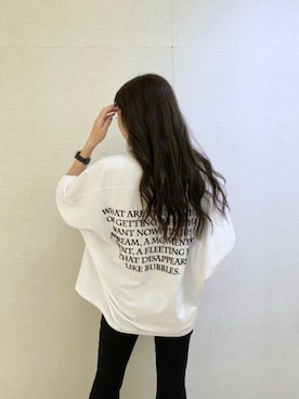 「SPIRALGIRL（スパイラルガール）のアイテム（トップス）」を使った、ayakaさん（レディース・161cm）の夏コーディネート