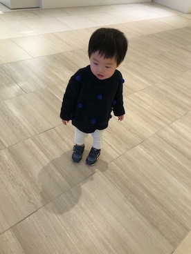 𝙰 𝚈 𝚄 𝙼 𝙸さん(キッズ・80cm)の冬コーディネート