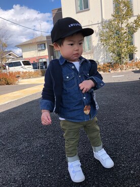 𝙰 𝚈 𝚄 𝙼 𝙸さん（キッズ・80cm）の春コーディネート