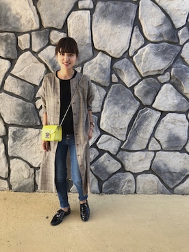 「PARLMASEL（パールマシェール）のアイテム」を使った、𝙰 𝚈 𝚄 𝙼 𝙸さん（レディース・160cm）の秋コーディネート