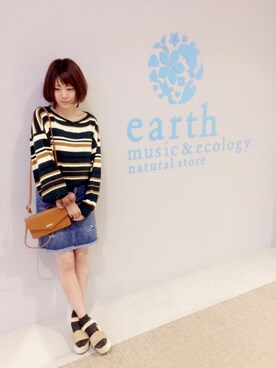 ままいさんの（earth music&ecology | アースミュージックアンドエコロジー）を使ったコーディネート