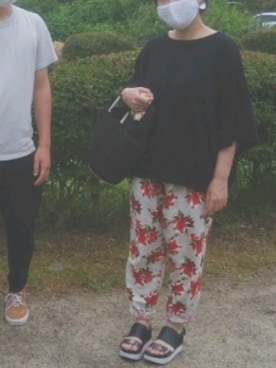 「アイテム（ピアス（両耳用））」を使った、nuikoさん（レディース・156cm・40代）の夏コーディネート