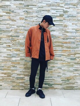 「ANITYA（アニティア）のアイテム」を使った、コーイチさん（メンズ・175cm）の秋コーディネート
