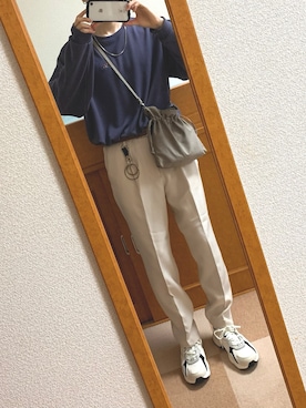 「RAGEBLUE（レイジブルー）のアイテム（ハンドバッグ）」を使った、KEI さん（メンズ・174cm）の秋コーディネート