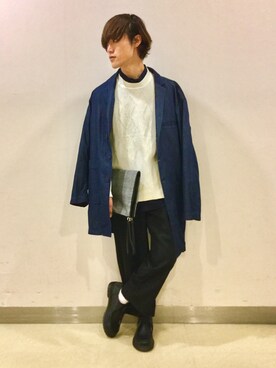 「GLOBAL WORK（グローバルワーク）のアイテム（その他アウター）」を使った、 GLOBAL WORK kantaさん（メンズ・170cm）の秋コーディネート
