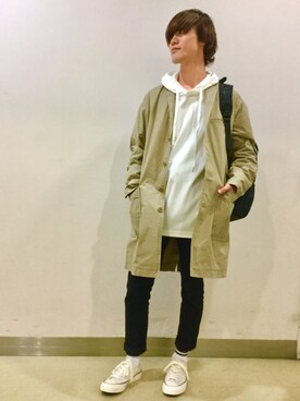 「GLOBAL WORK（グローバルワーク）のアイテム（その他アウター）」を使った、 GLOBAL WORK kantaさん（メンズ・170cm）の秋コーディネート