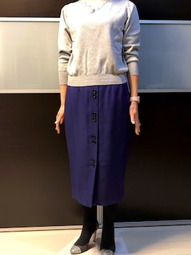 「Luftrobe（ルフトローブ）のアイテム」を使った、chitaro555さん（レディース・165cm）の冬コーディネート