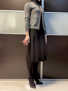 「Modify（モディファイ）のアイテム」を使った、chitaro555さん（レディース・165cm）の冬コーディネート