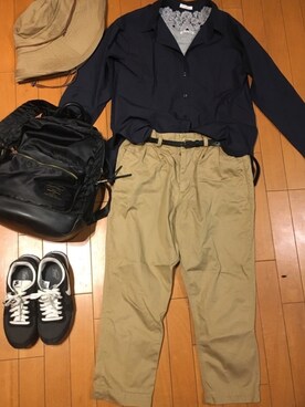 「フェリシモ（フェリシモ）のアイテム（帽子）」を使った、junjunさん（レディース・157cm）の夏コーディネート