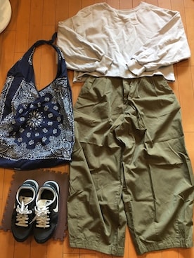 junjunさん（レディース・157cm）の春コーディネート