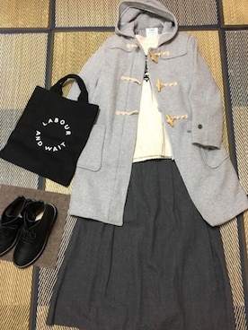 junjunさん(レディース・157cm)の冬コーディネート