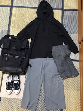 junjunさん（レディース・157cm）の冬コーディネート