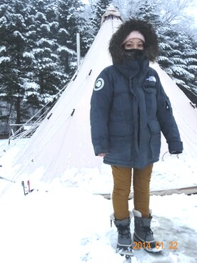 冬キャンプ のレディース人気ファッションコーディネート Wear