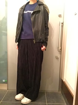 「Phebely（フィービリー）のアイテム」を使った、サオルさん（レディース・153cm）の春コーディネート